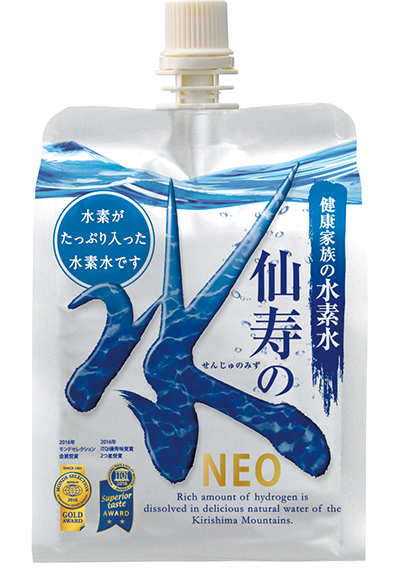 高濃度ナノ水素水 仙寿の水NEO 飲み口付き