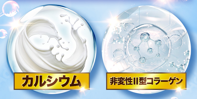 カルシウム 非変性Ⅱ型コラーゲン