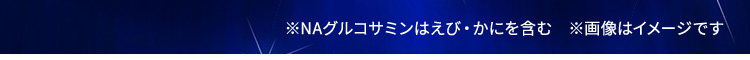 ※NAグルコサミンはえび・かにを含む ※画像はイメージです
