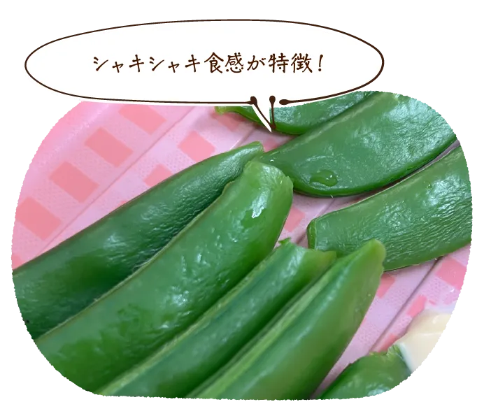 シャキシャキ食感が特徴！